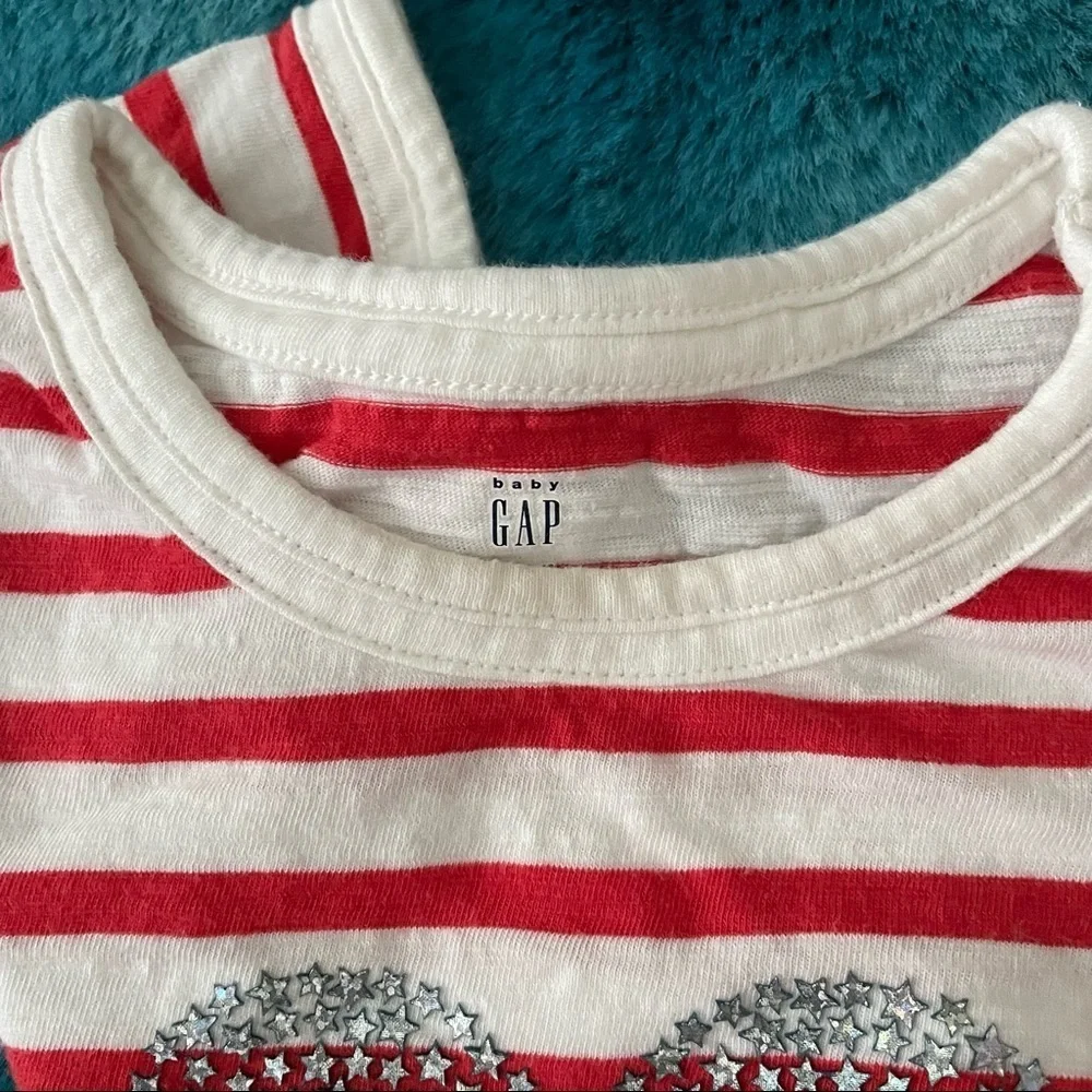 Baby Gap Toddler Girl Short Sleeve Tee Size 2 years